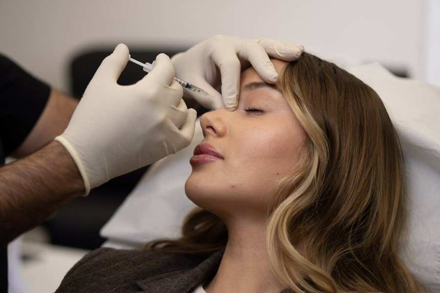 Treatment — Precision injectables, placed by hand.
